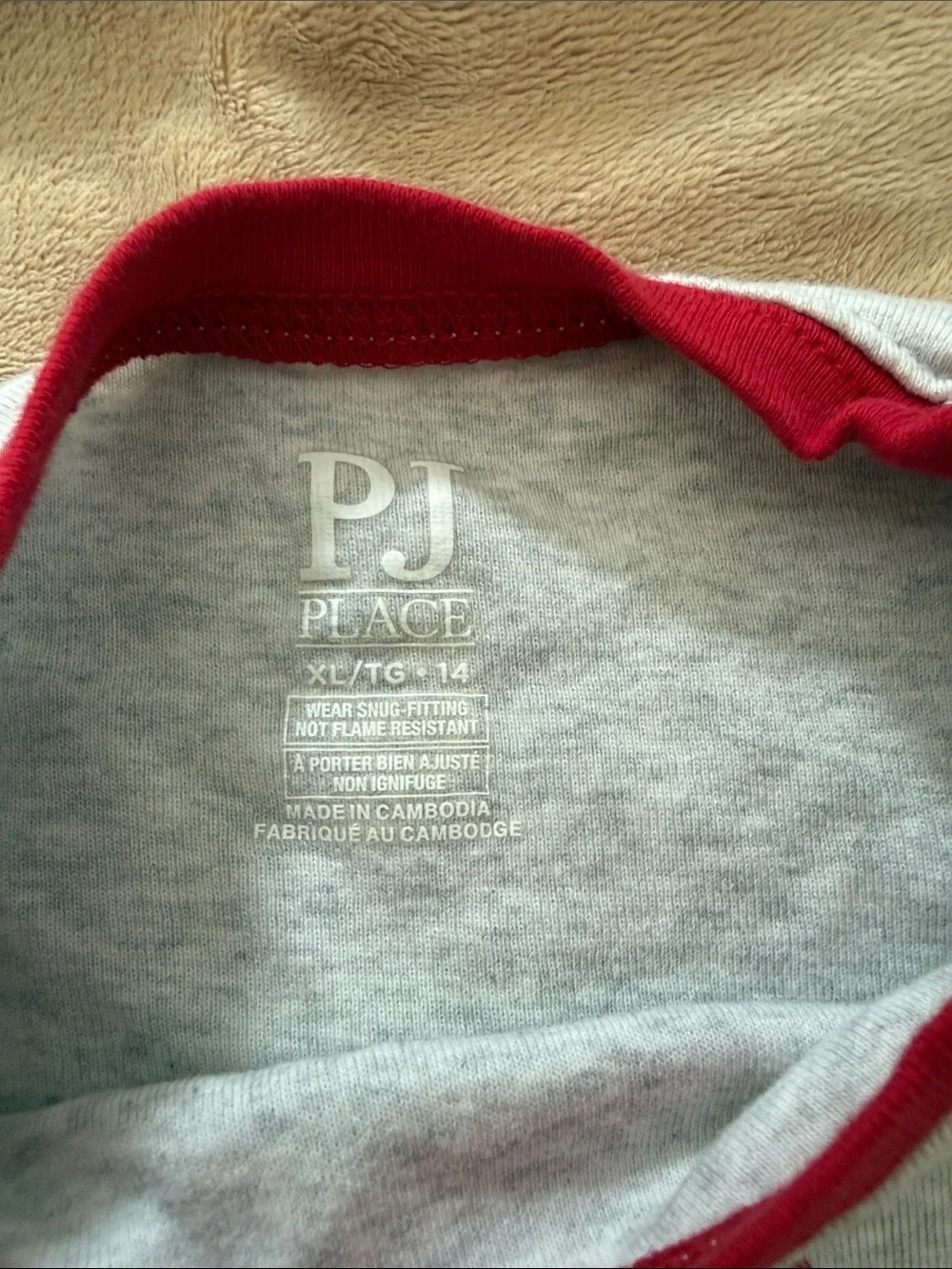 Place long sleeve